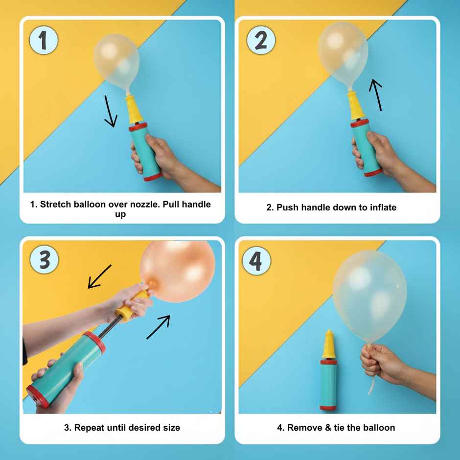 Jumbo Manual Balloon Pump | Birthday Decoration | Party Needs | Propcon