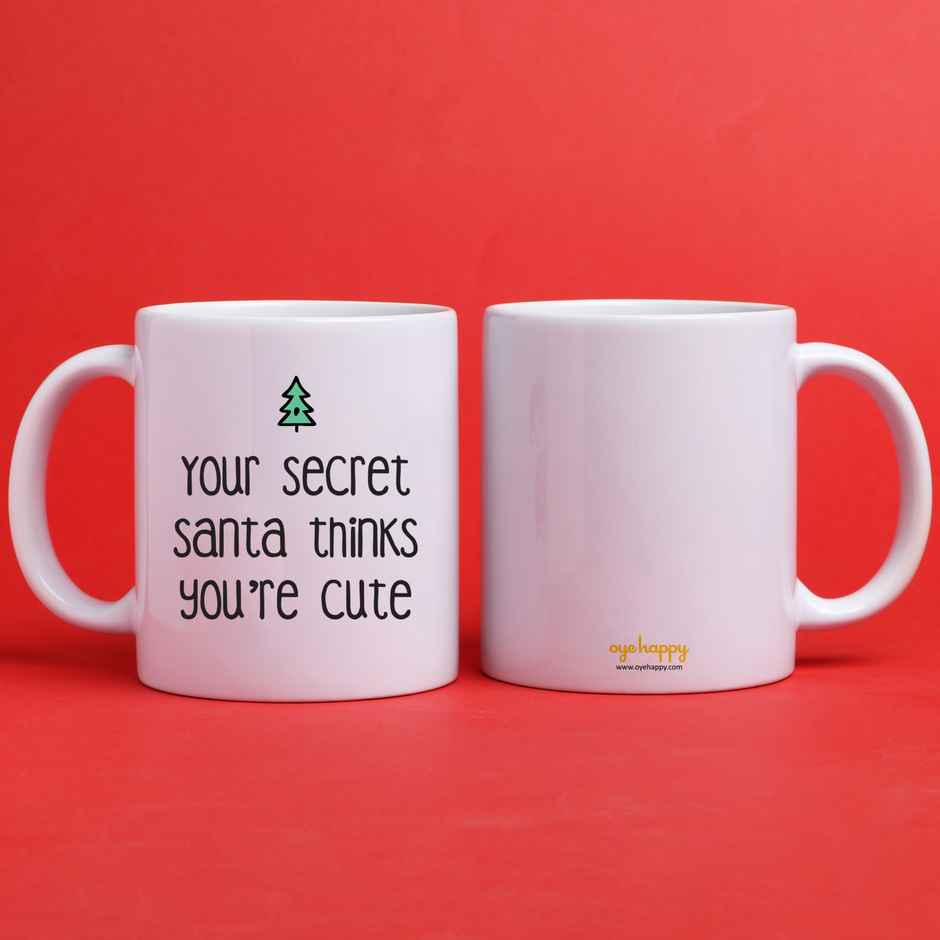 Cute Secret Santa Mug | Secret Santa Gift