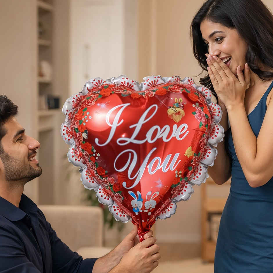 Oye Happy I Love You Balloon | Assorted Design