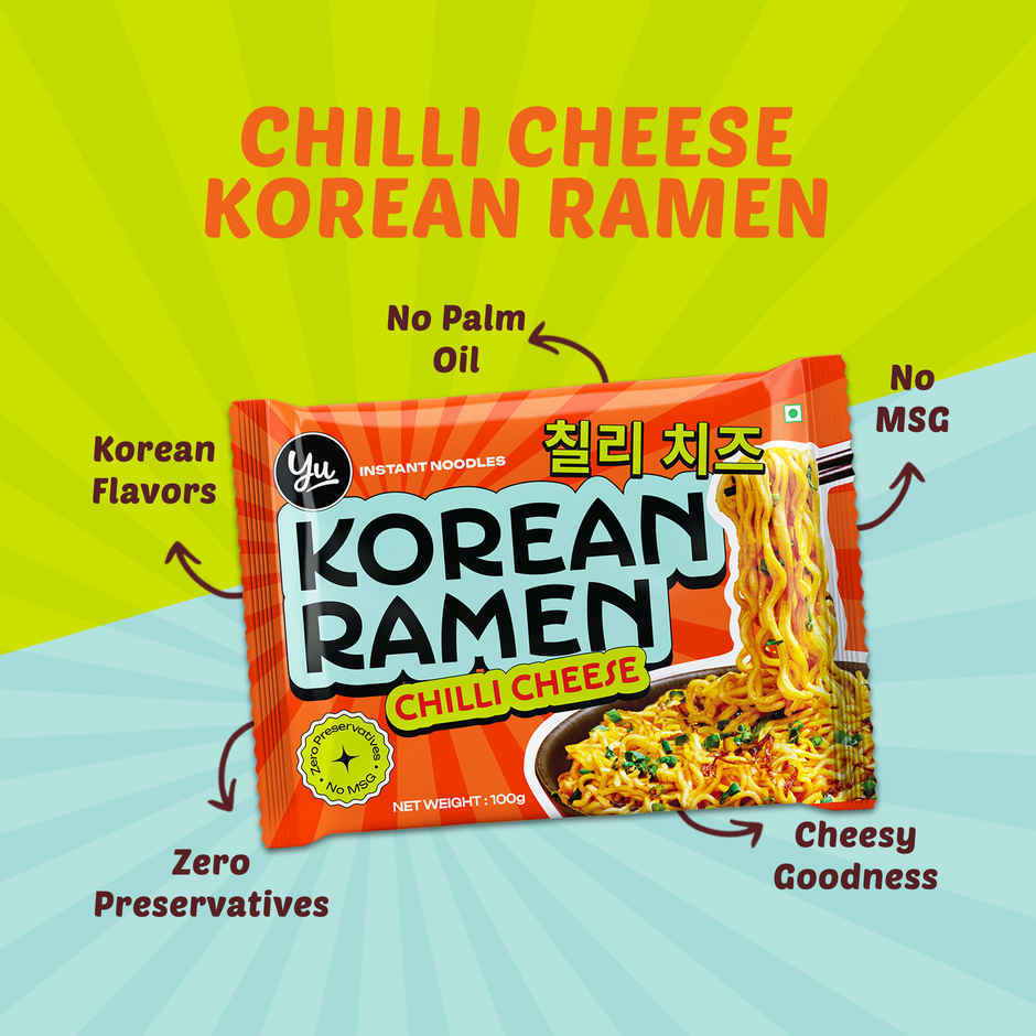 Yu Chilli Cheese - Korean Ramen Noodles