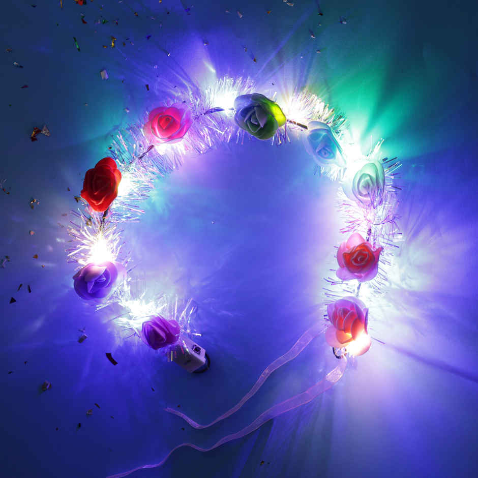 Flower LED Tiara | Birthday Celebration | Party Needs | Propcon