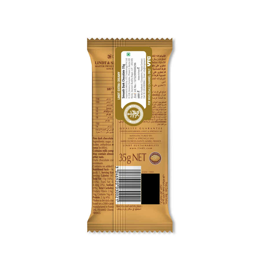 Lindt Extra Creamy Dark Tablet