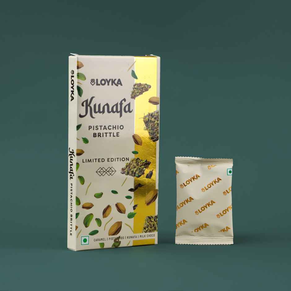 Loyka Dubai Kunafa Pistachio Brittle
