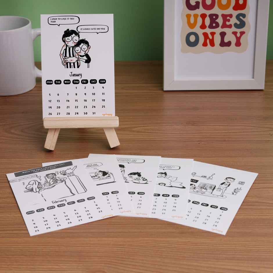 Cute Couples Calendar 2026 Perfect New Year Gift | Gifting Essential