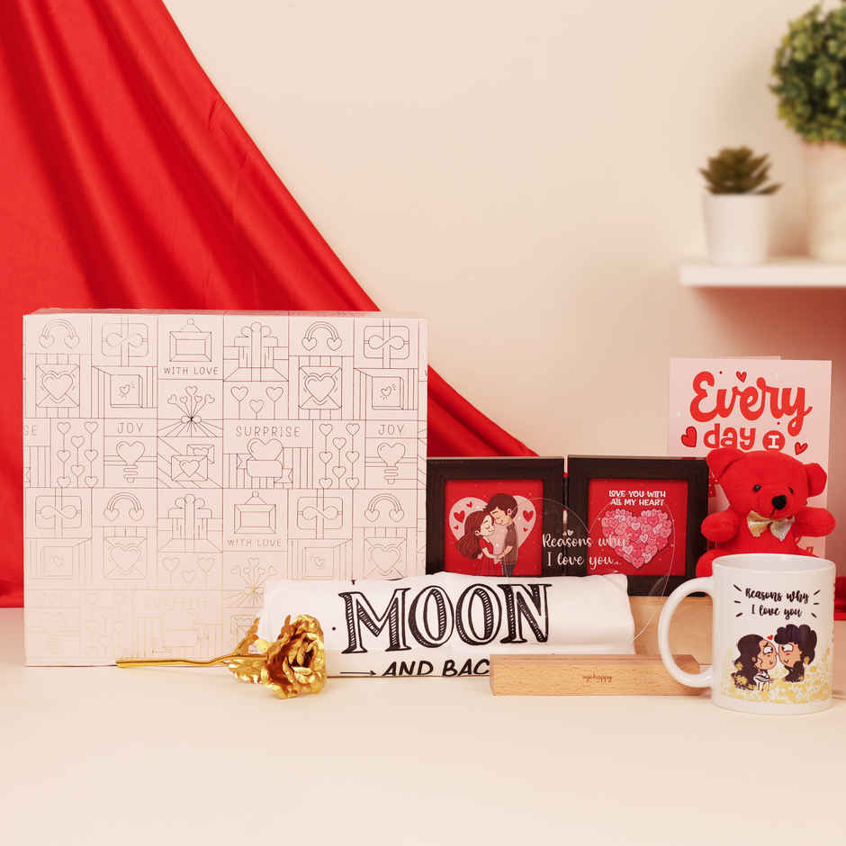 Surprise Glitter Gift Hamper with Unique Assorted Items | Ideal for Gifting | Oye Happy