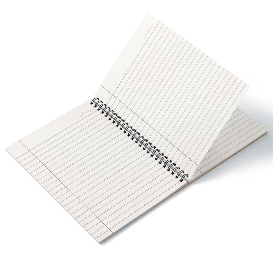Classmate Single Line Spiral Notebook | 160 Pages | 27 x 20 cm | Assorted Designs