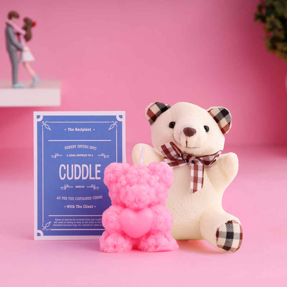 Teddy Love Surprise Gift Hamper Assorted Designs | Happy Mail