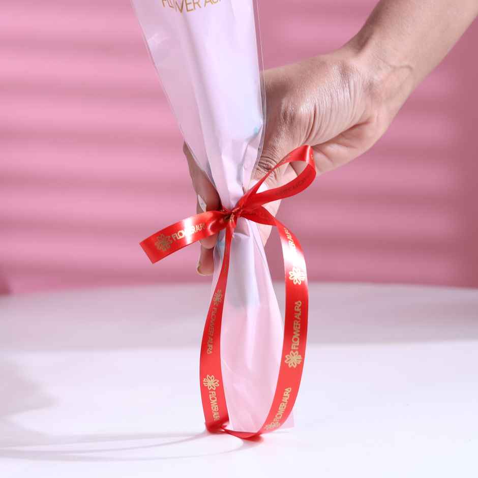 Durex Extra Time Condom (10pc) & Skore Lubes - Cherry Flavour (50ml) & Floweraura 3 Red Roses In Sleeve (1pc) Combo