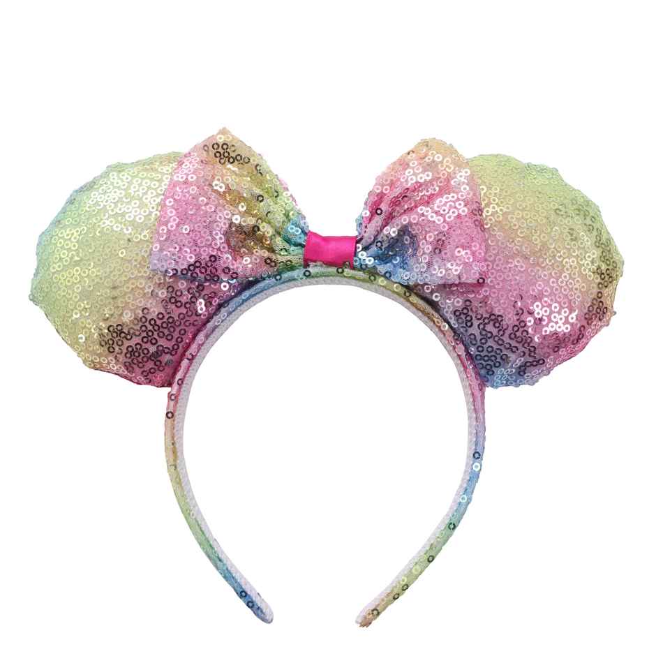 Li'l Diva Minnie Mouse Headband Multicolored