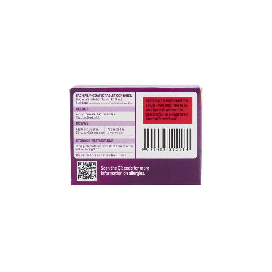 Allegra 120mg Tablet