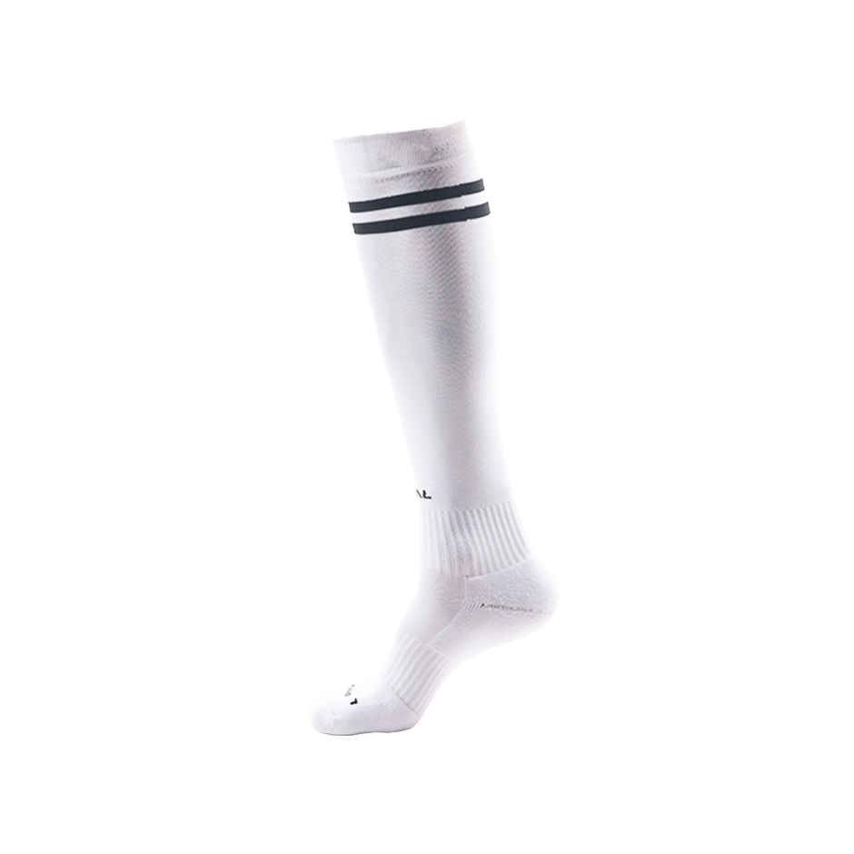 Total Trainer Football Stockings - Comfortable Support for Enhanced Performance (White, M)