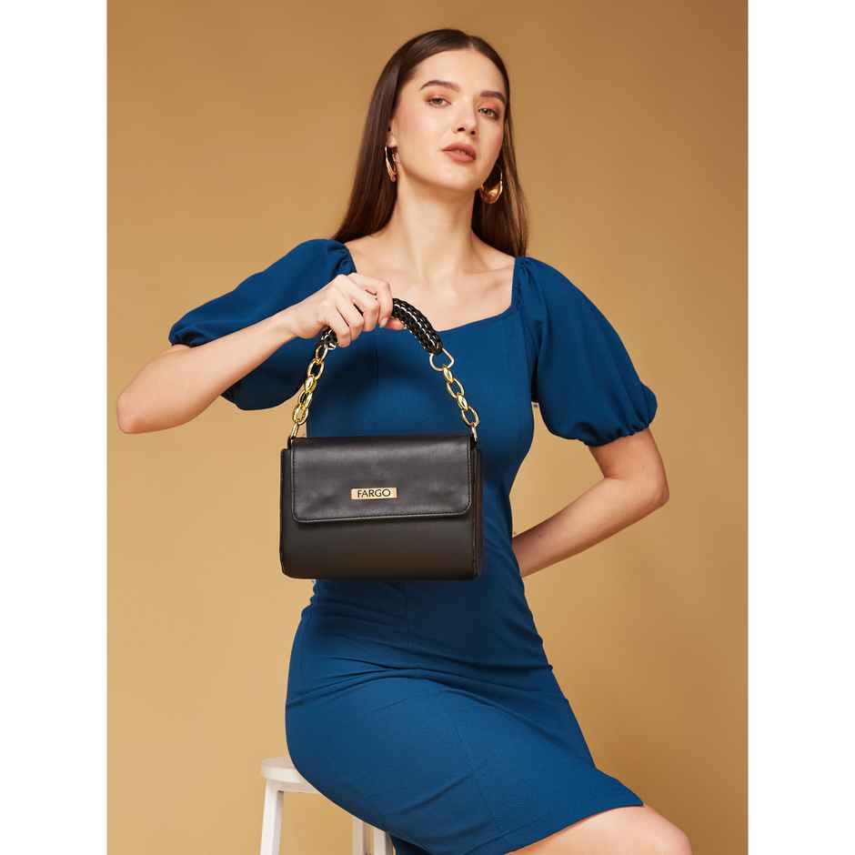 Fargo Black Stylish Sling Bag | FGO-686