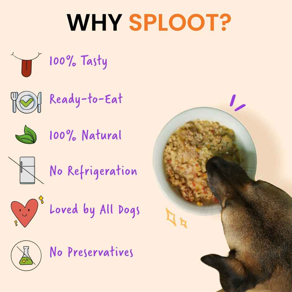 Sploot Chonky Chimken Fresh Food For Dogs
