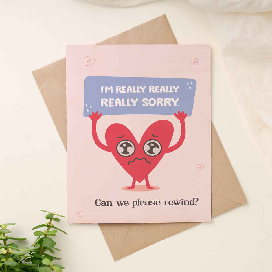 Please Forgive Me Sorry Card | Propcon