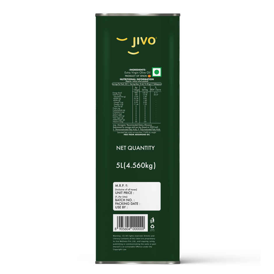 Jivo Extra Virgin Cooking Olive Oil