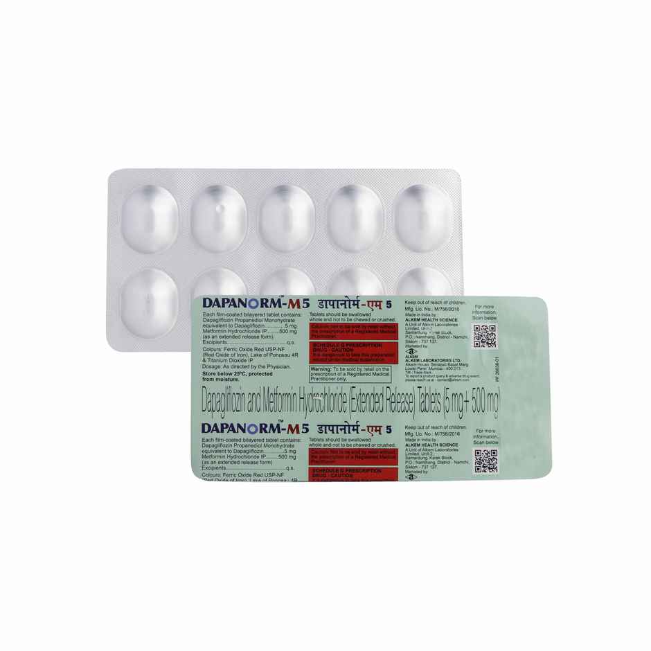 Dapanorm-M 5 Tablet ER