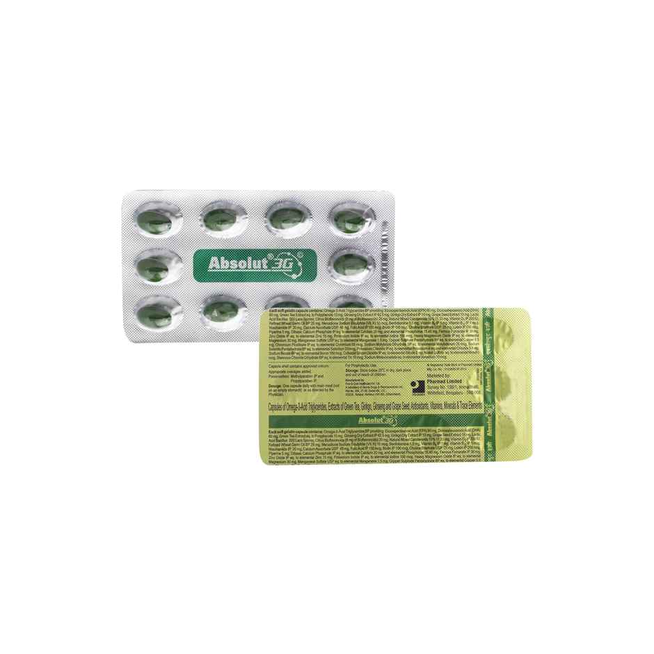 Absolut 3G Soft Gelatin Capsule