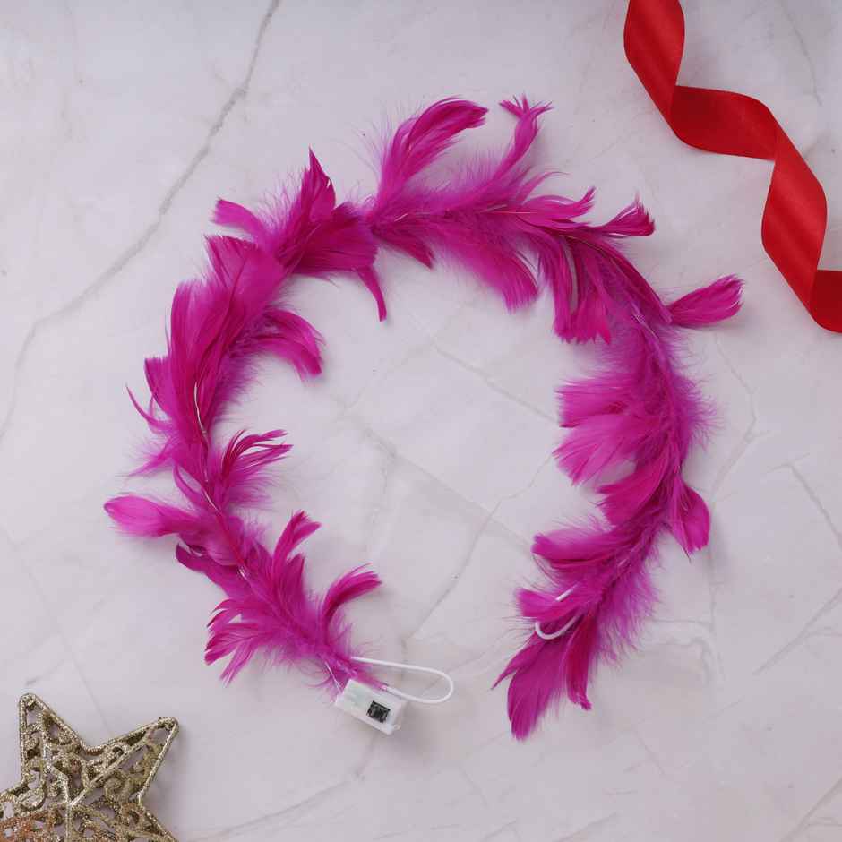 Feather LED Tiara | Birthday Celebration | Party Needs | Assorted | Propcon