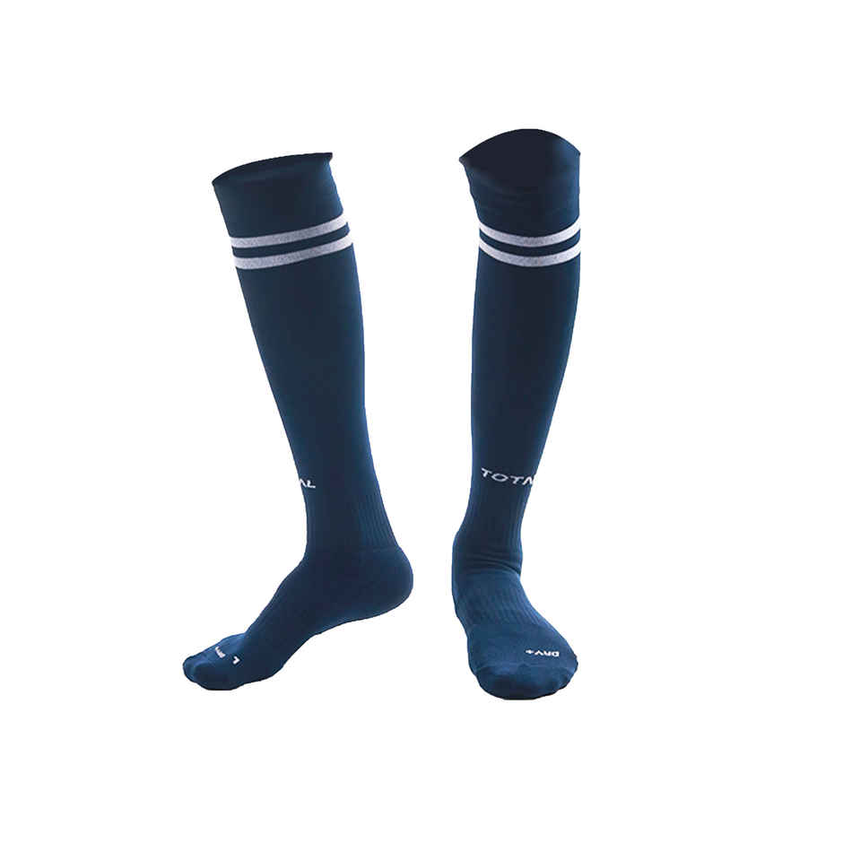 Total Trainer Football Stockings - Comfortable Support for Enhanced Performance (Black, M)