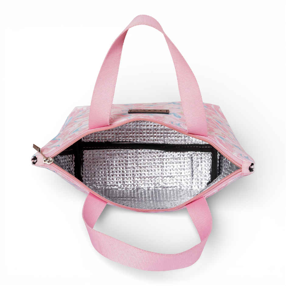 HOOM Print Lunch Bag with Met-PET Aluminium Insulation | Stylish, Practical & Keeps Food Fresh