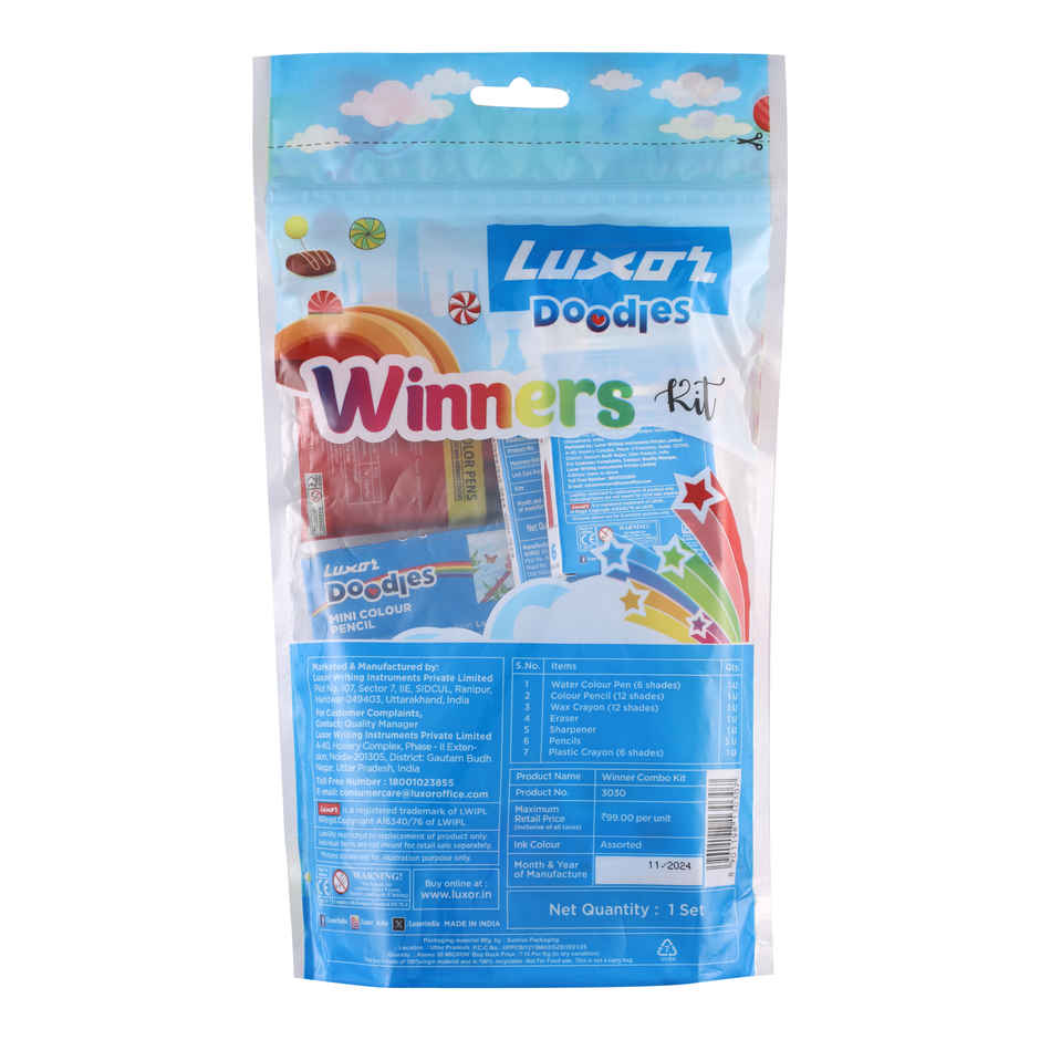 Luxor Doodles Winners Ultimate Creative Kit for Kids