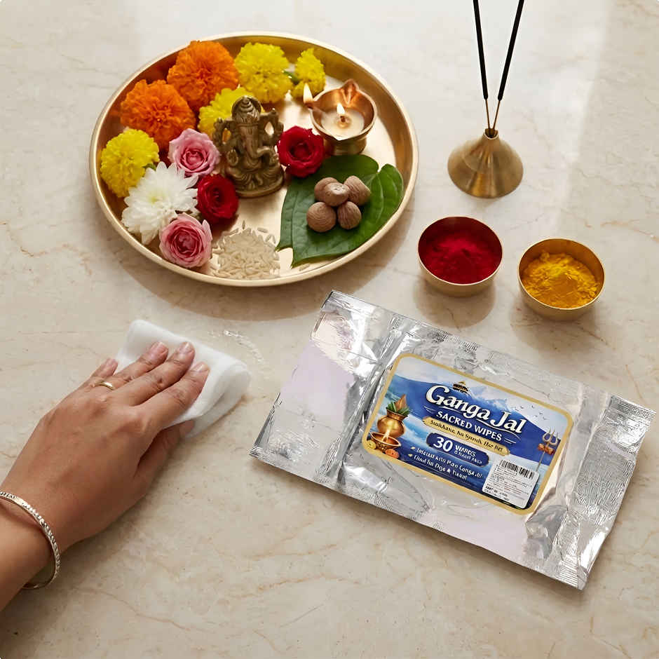 Ganga Jal wet Wipes | Happy Mail