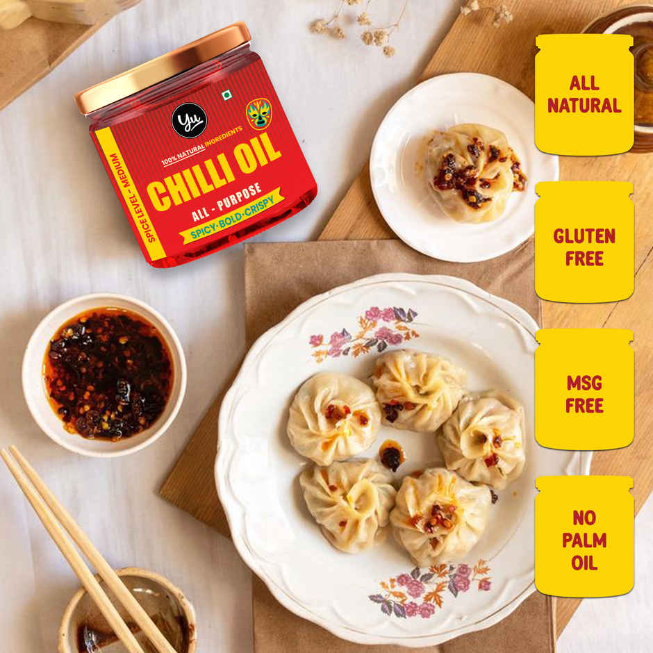 Yu 100% Original Chilli Oil - Crispy & Bold