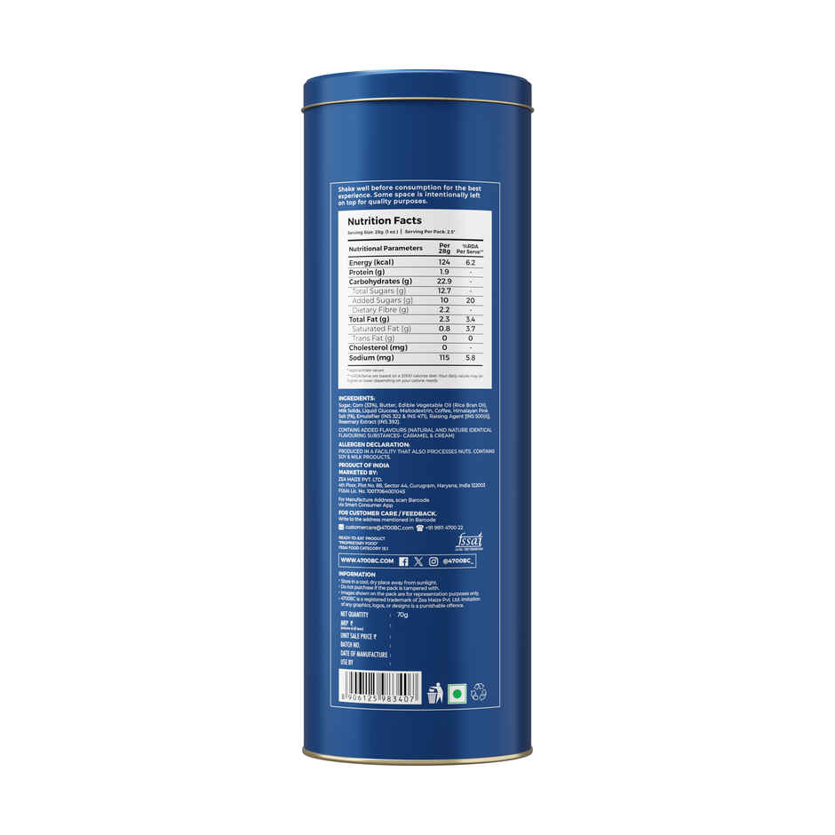 4700BC Himalayan Salt Caramel Popcorn Tin