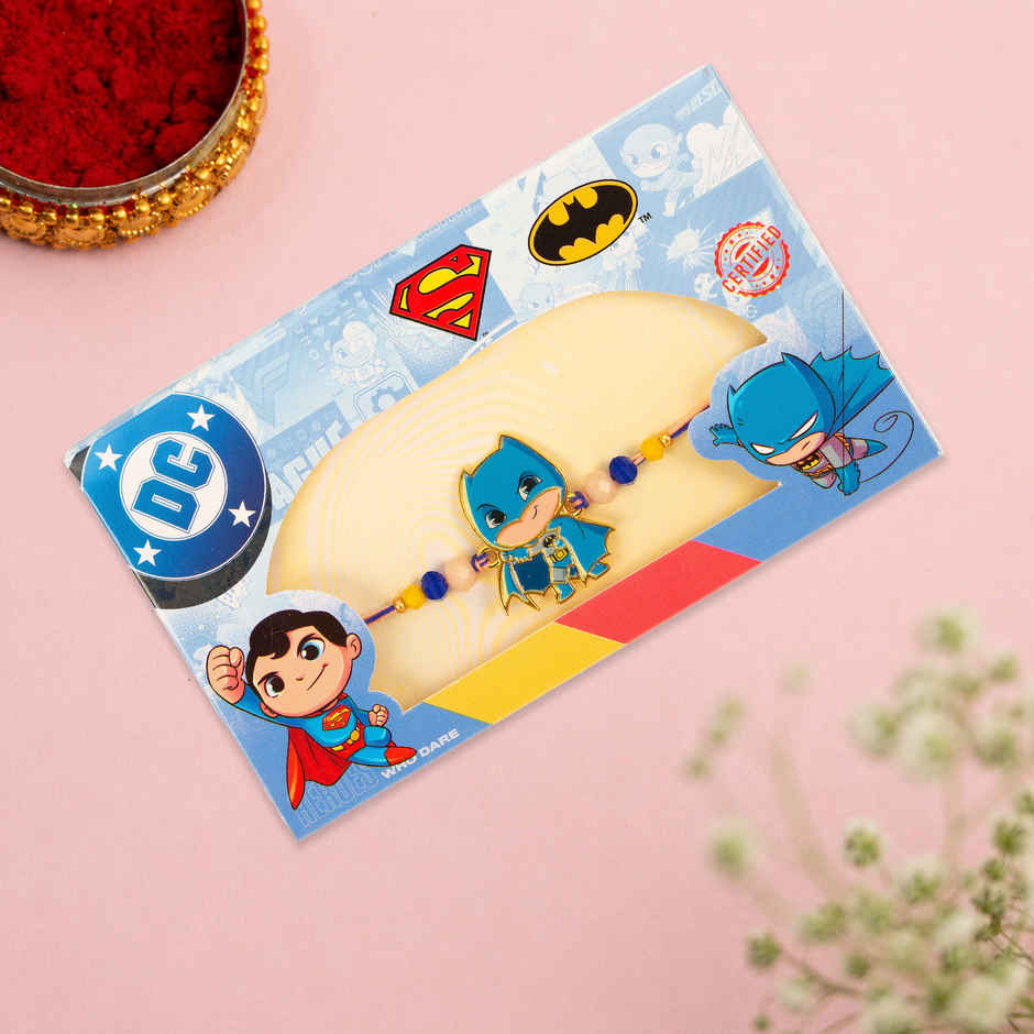 Kids Rakhi | Batman Pendant | DC Comics | Pack of 1 | Hamleys