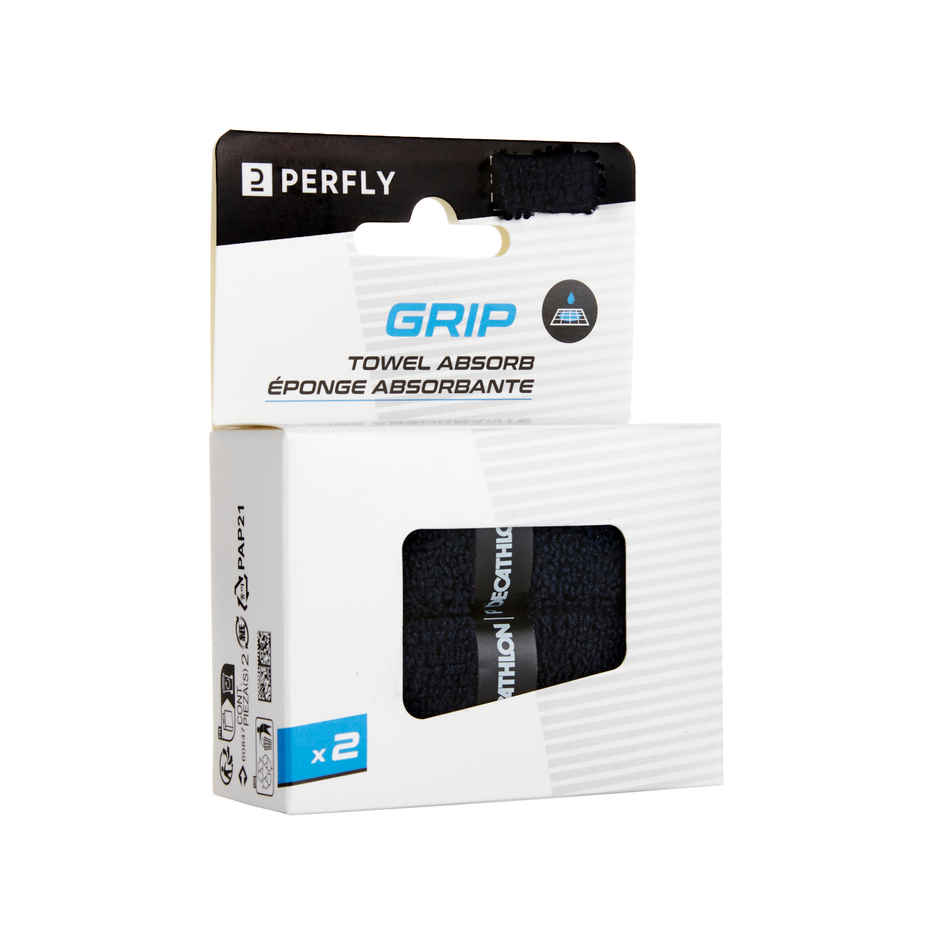 Decathlon Perfly Badminton Towel Overgrip | Black