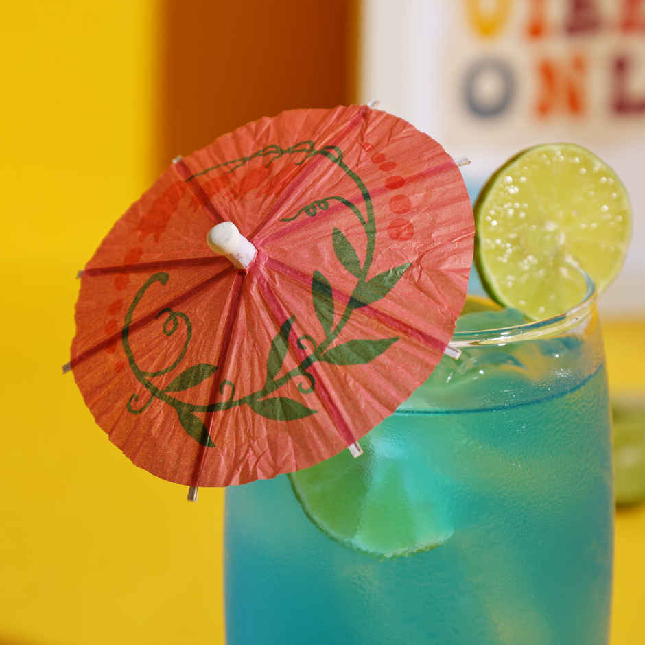 Cocktail Umbrella Toothpicks for Drink & Food Decoration | Pack of 10 | Multicolor | Party Needs | Propcon