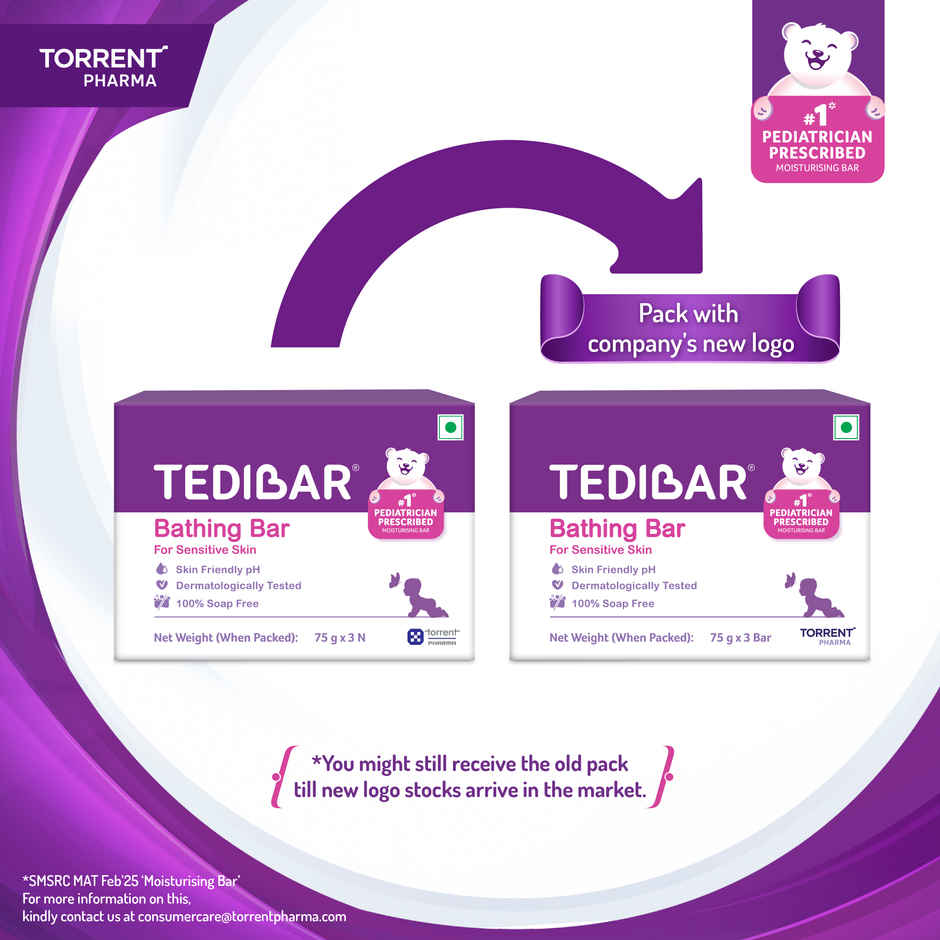 Tedibar Bathing Bar For Babies Sensitive Skin Pack