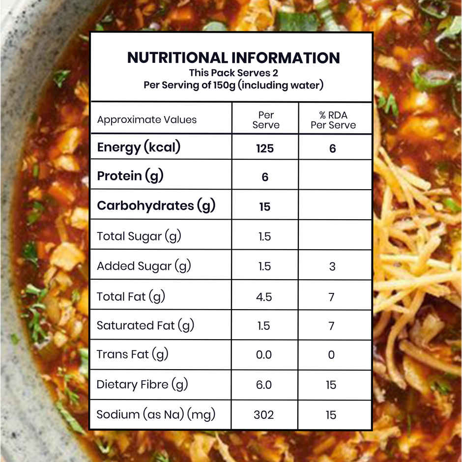 Yu Manchow Soup with Crispy Noodles | Whole Wheat
