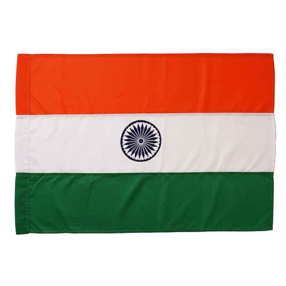 Indian Flag Medium | 3 x 4.5 ft | Tricolor Flag for Cricket Match Parties | Propcon