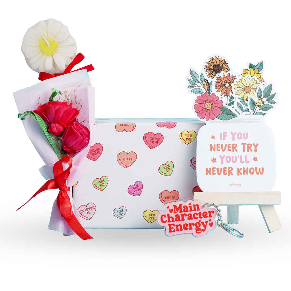Positive Vibes Hamper | Women's Day Gift Hamper for Appreciation & Celebration | Oye Happy