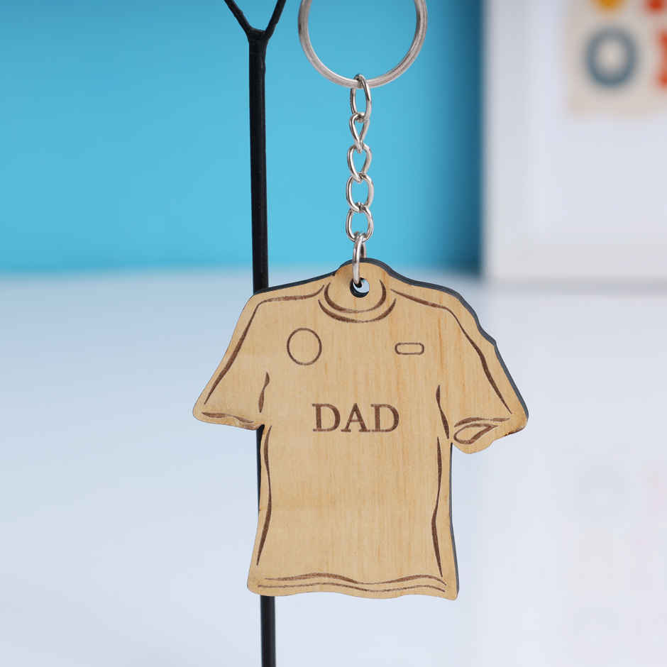 Dad T-Shirt Keychain | Oye Happy