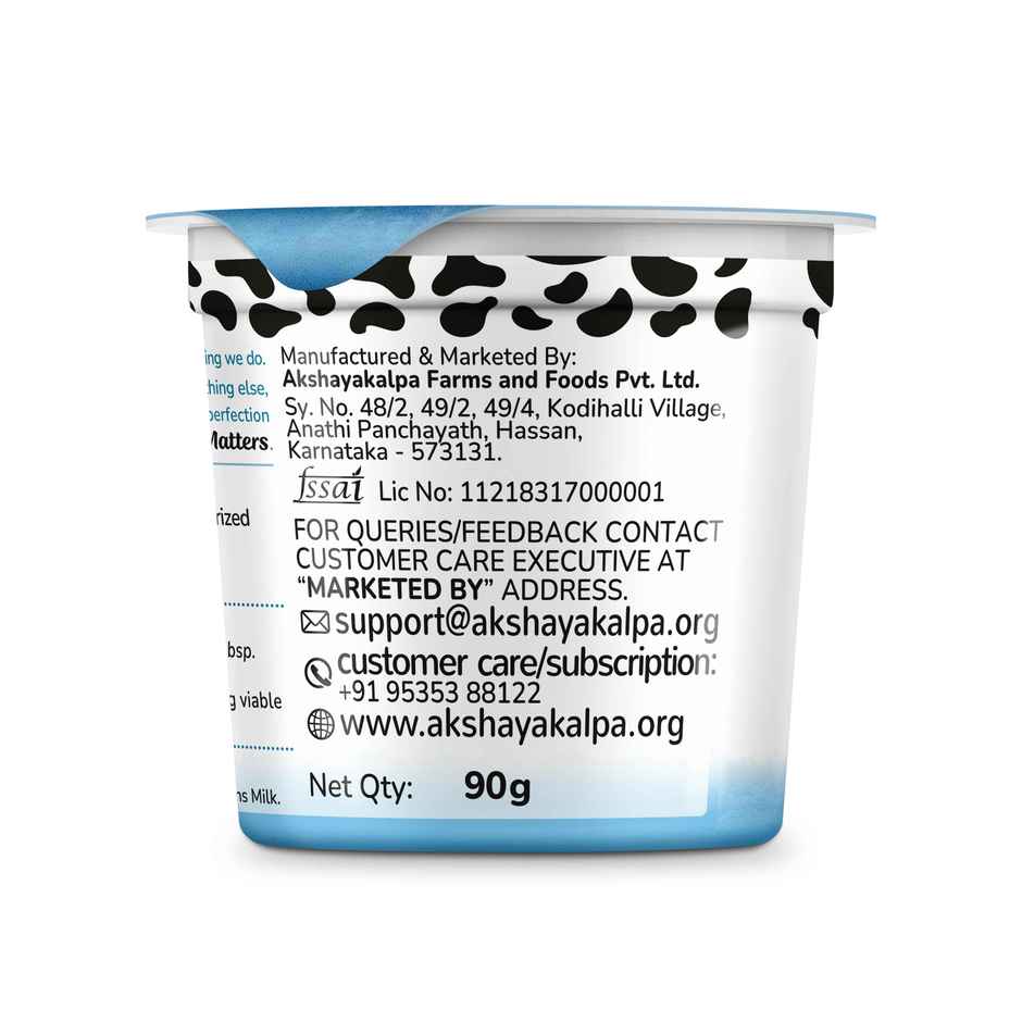 Akshayakalpa Organic Greek Yogurt - Natural