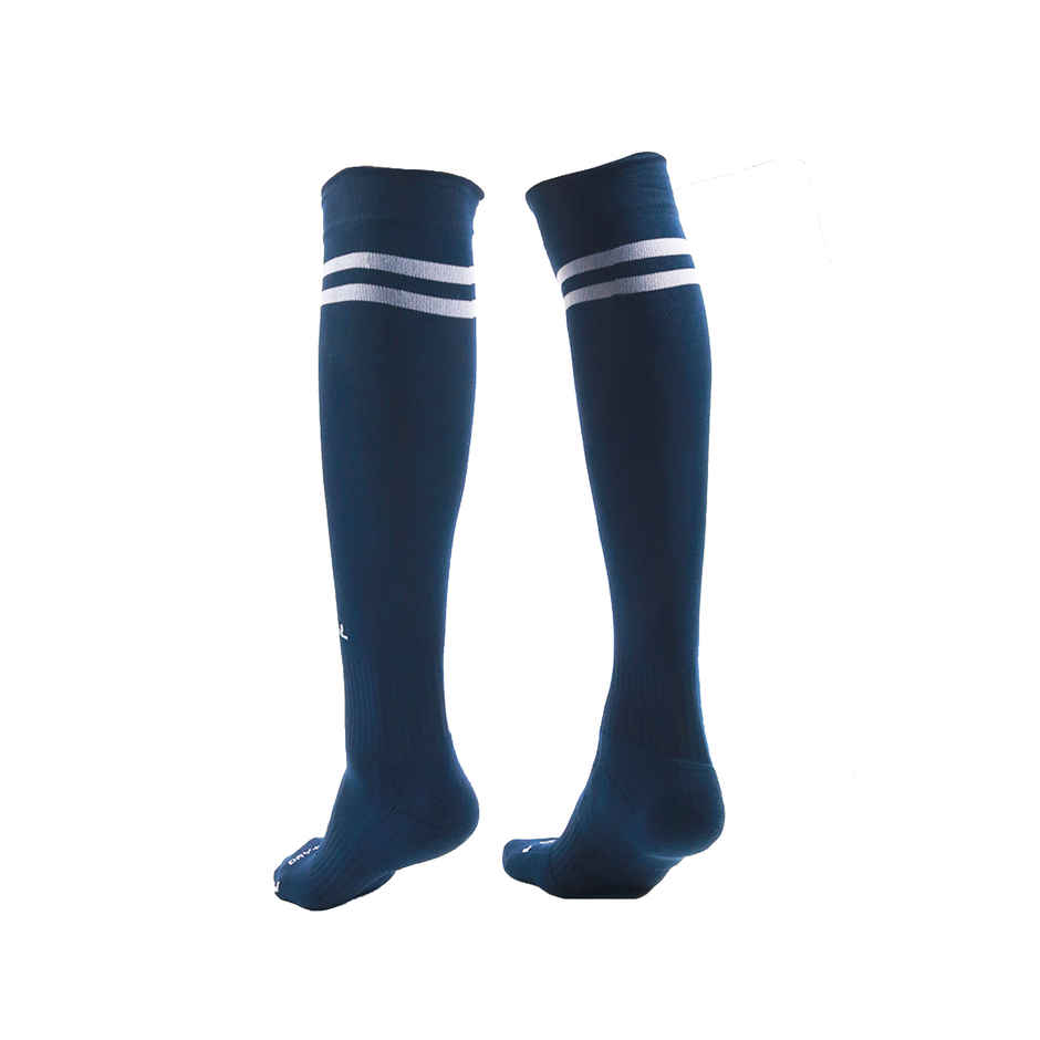 Total Trainer Football Stockings - Comfortable Support for Enhanced Performance (Black, M)