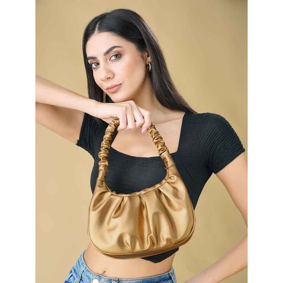 Fargo Womens Gold Latest Stylish Sling Bag | FGO-723