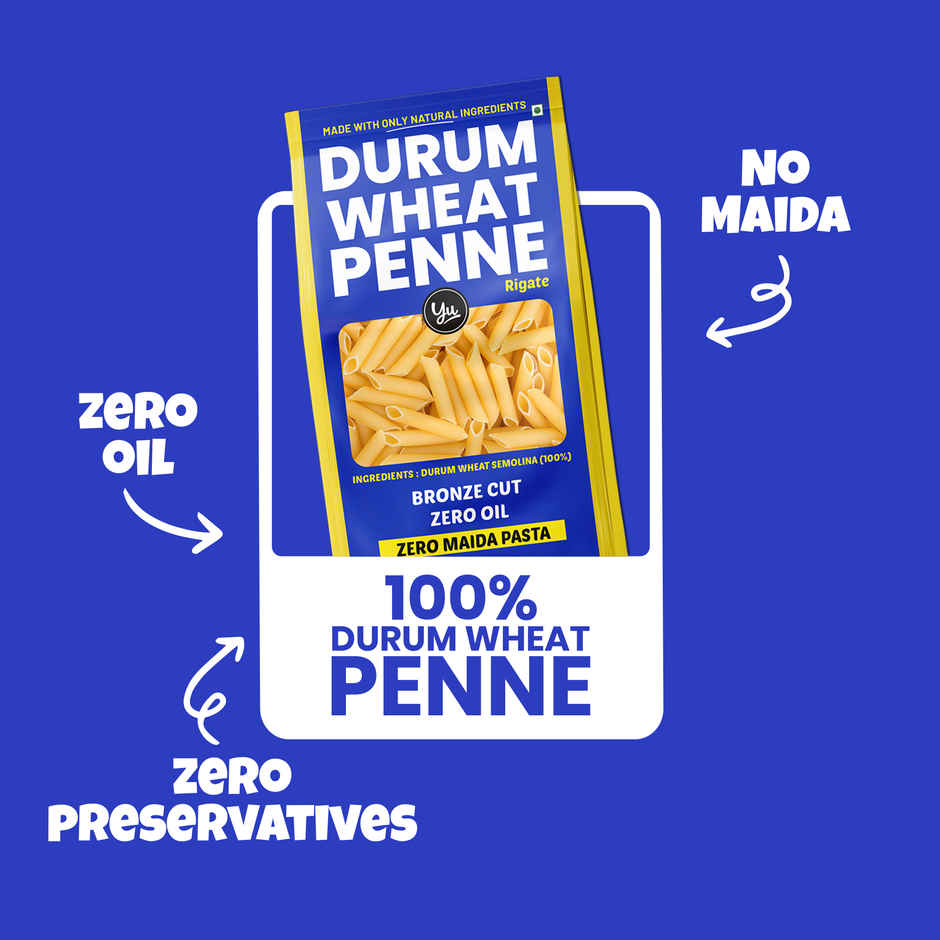 Yu Zero Maida Penne Pasta Durum Wheat