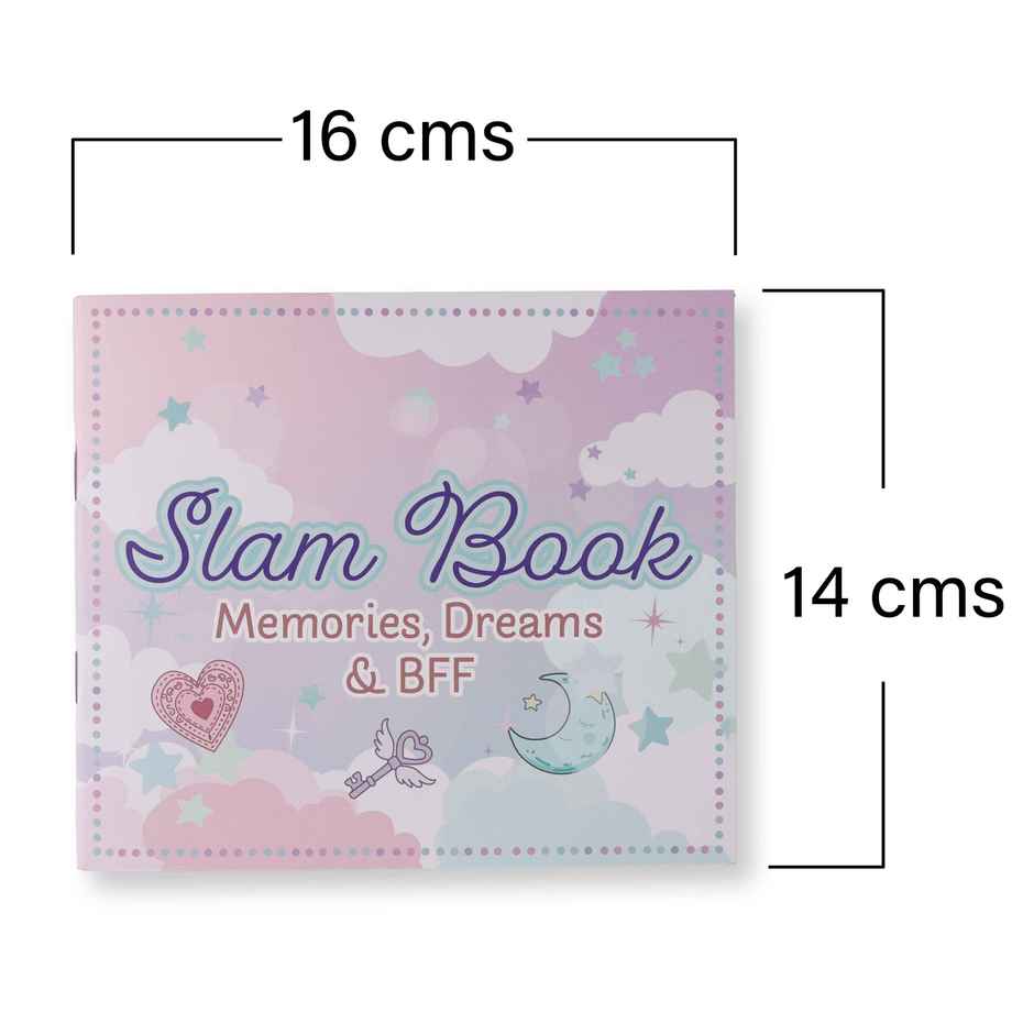 Slam Book - Genz Pastel Cloud Design | Oye Happy