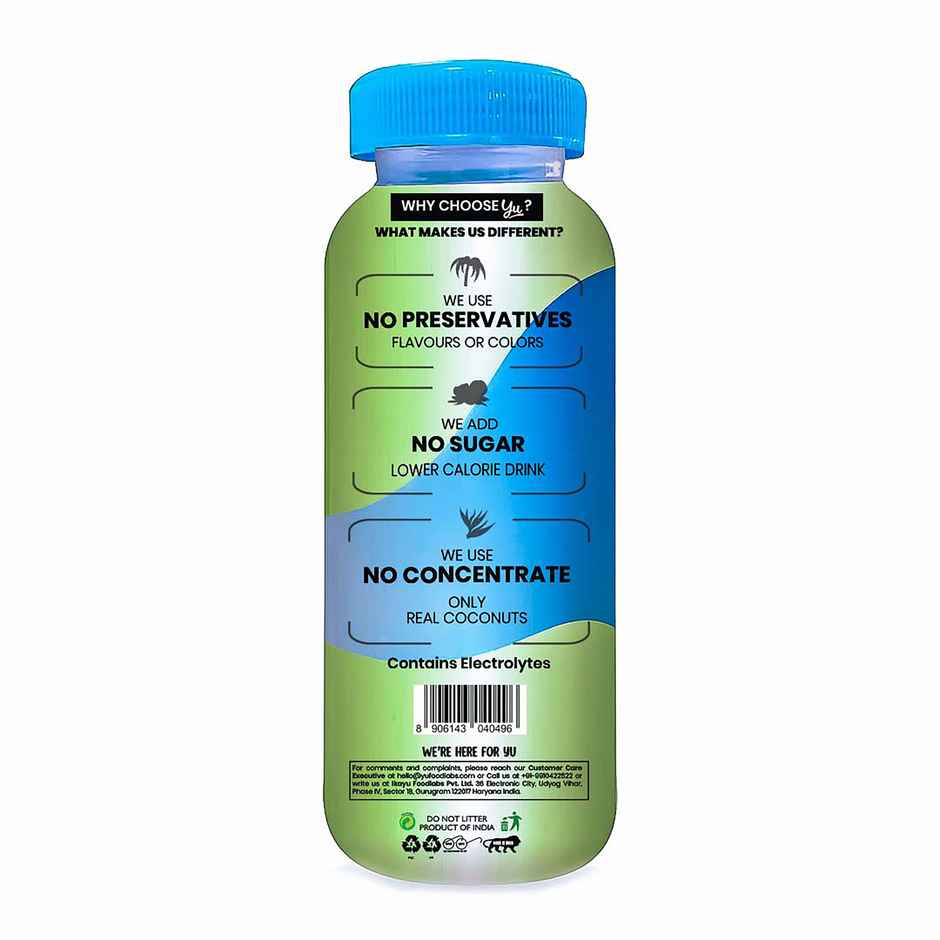 Yu Truly Natural Coconut Water | 200 Ml
