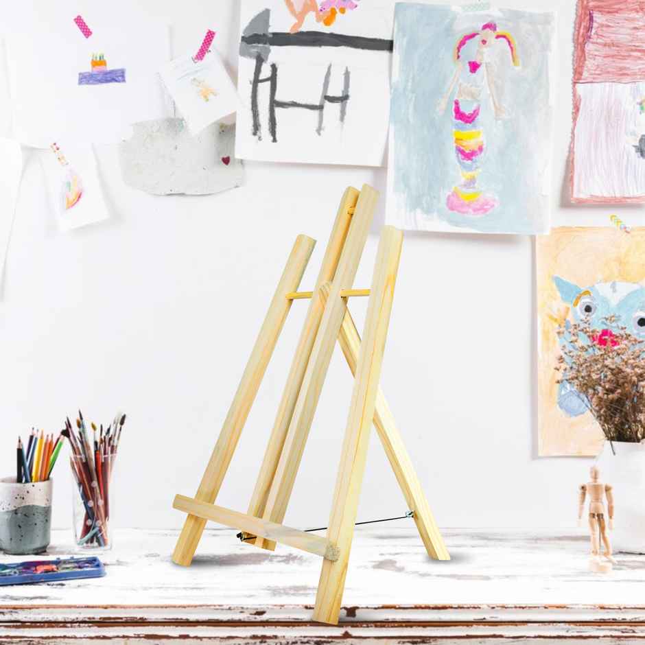ABK Wooden Easel Stand- Table Top Size - 2ft - 24'' inch