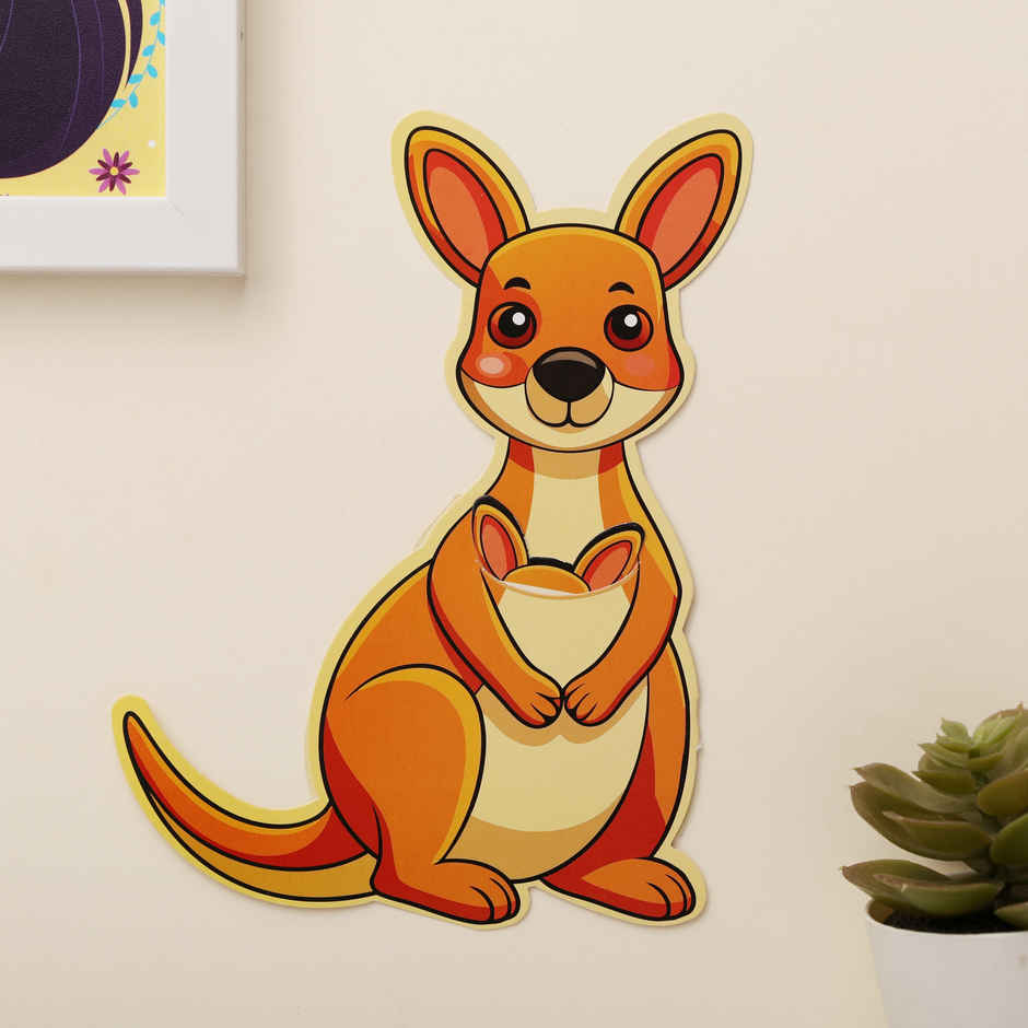 Kangaroo Pull-Out Greeting Card For Mom| Oye Happy