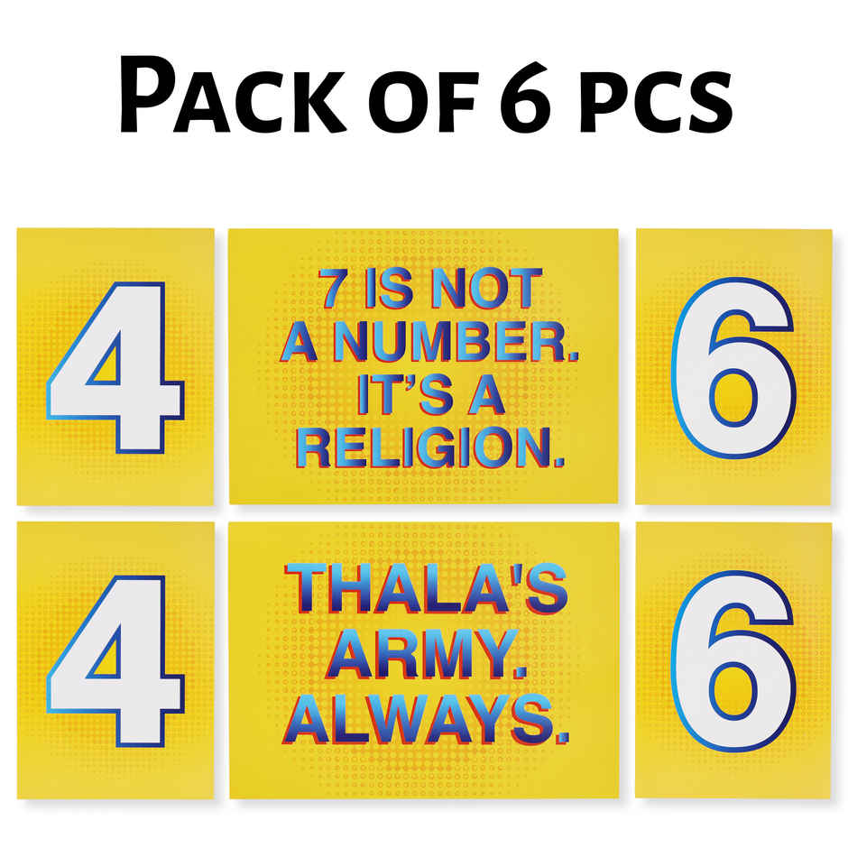 4-6 Posters | Yellow | Propcon