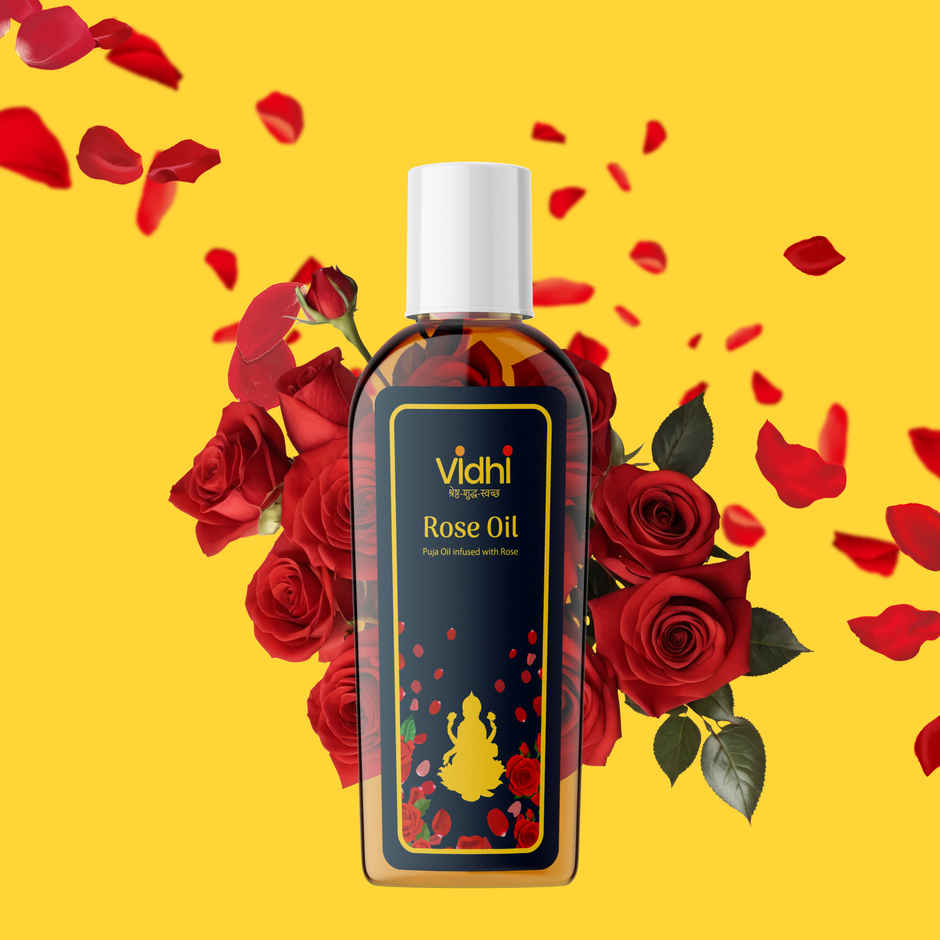 OM Bhakti Vidhi Special Puja Oil- Rose