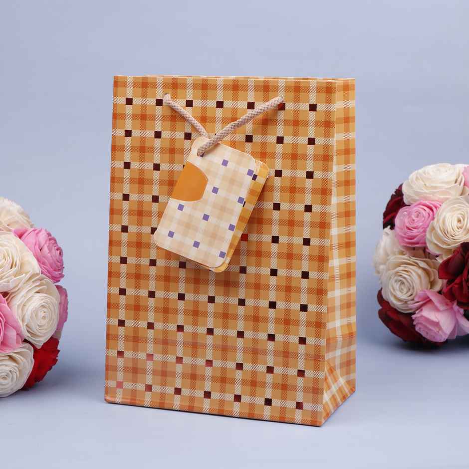 Archies Cubical Print Gifting Bag Medium Pack of 2