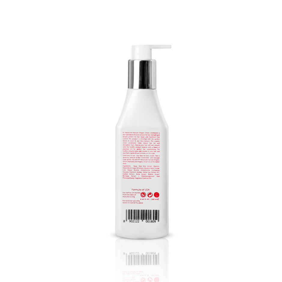 KT Professional Organic Onion Conditioner with Essential Oils & Aloe Vera