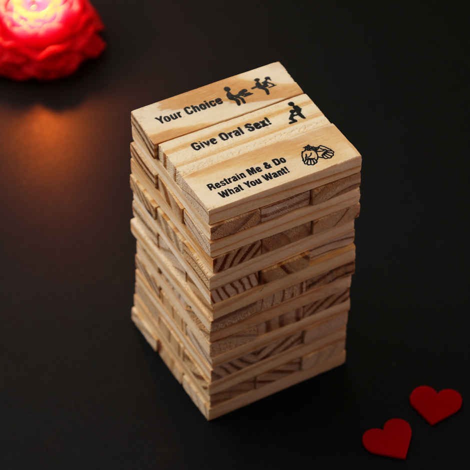 Truth or Dare Couple Jenga Set | Happy Mail