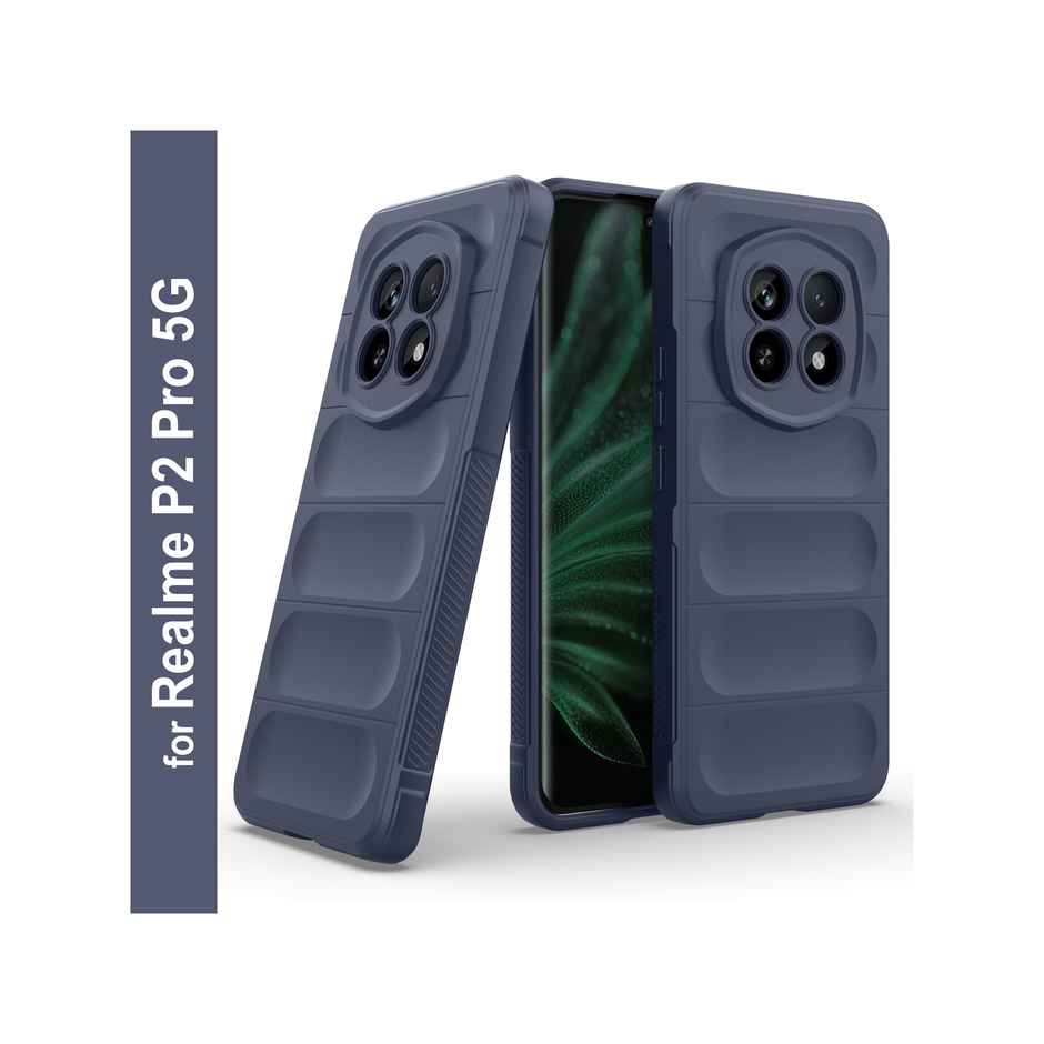 Zapcase Back Cover for Realme P2 Pro 5G | Magic-Sapphire